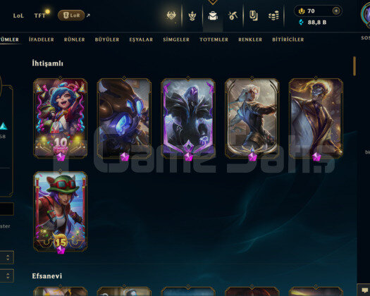 TR 129 SKİN BRONZ HESAP - LOL