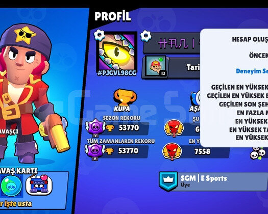 30 TANE 1 K KARAKTER VAR