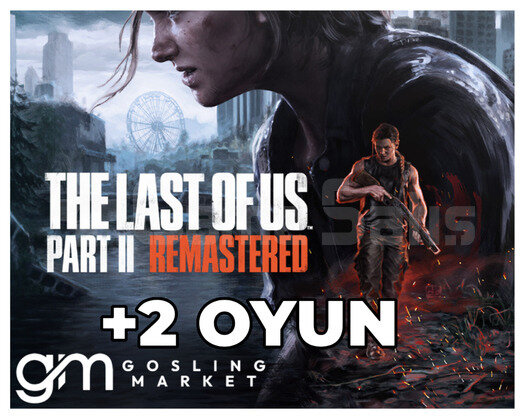 The Last of Us Part 2 Remastered + 2 Oyun +Garanti
