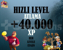 +40.000 XP  HIZLI LEVEL ATLAMA