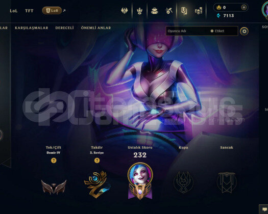TR 39 SKİN DEMİR HESAP - LOL
