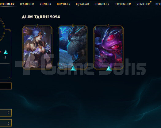 DERECELİ HAZIR / GEÇEN SEZON GOLD / EUW