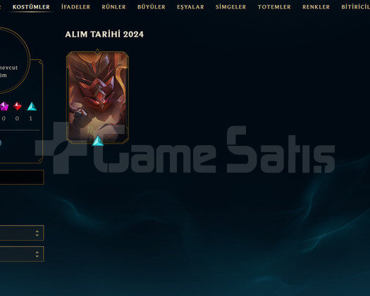 EUW Unranked | 1 Kostüm - 30 Hero | LoL Hesap