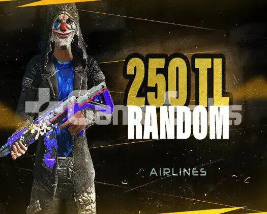 DOPDOLU / PUBG MOBİLE 250TL RANDOM HESAPLAR