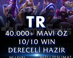 TR 40K MAVİ ÖZ DERECELİ HAZIR KOSTÜM SEÇİMLİ