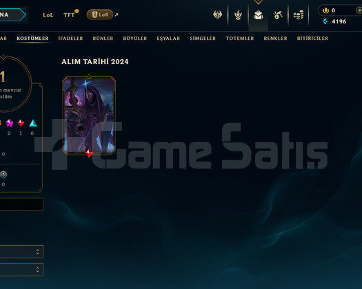 EUW Unranked | 1 Kostüm - 21 Hero | LoL Hesap