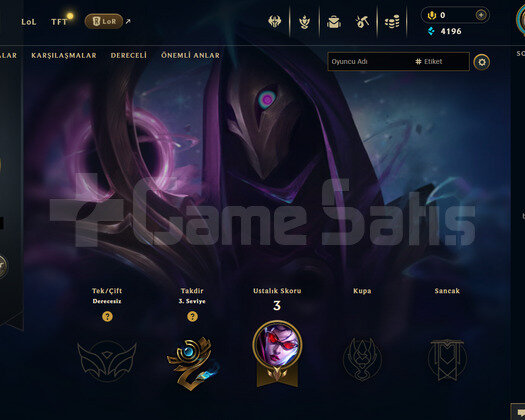 EUW Unranked | 1 Kostüm - 21 Hero | LoL Hesap
