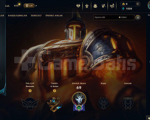 EUW Geçen Sezon Plat | 3 Kostüm - 31 Hero | LoL He