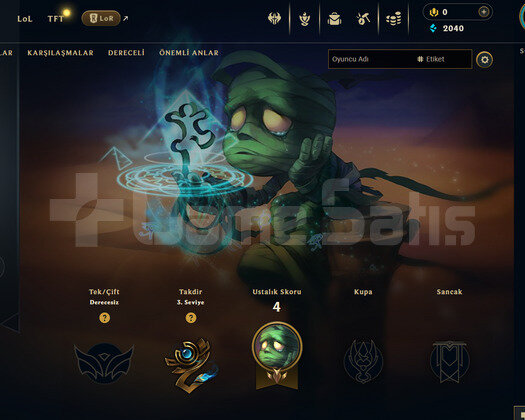 TR Unranked | 29 Hero - 3 İade Hakkı | LoL Hesap