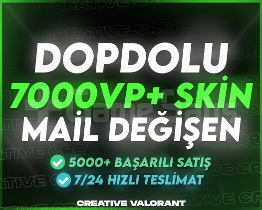 ULTRA VIP | 7000VP+ SKİN MAİL DEĞİŞEN + GARANTİ