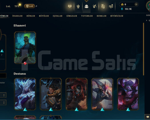 TR 13 SKİN UNRANKED HESAP - LOL