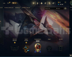 TR 13 SKİN UNRANKED HESAP - LOL