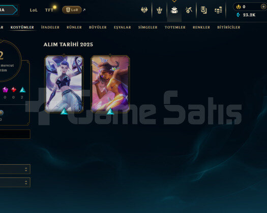 EUW SİLVER 2 / 2 KOSTÜM / 23K MÖ