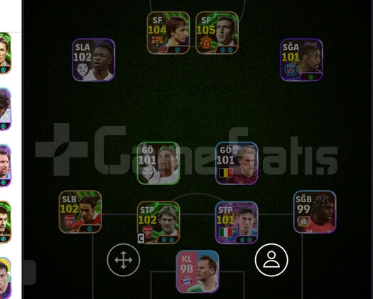 105 CANTONA 104 CRUYFF 3148 KG FULL UYGUN HESAP!
