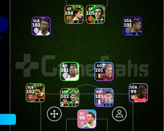 105 CANTONA 104 CRUYFF 3148 KG FULL UYGUN HESAP!