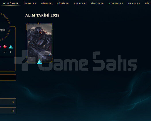 TR Geçen Sezon Gold | 1 Kostüm - 23 Hero | LoL