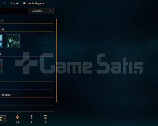 TR Geçen Sezon Gold | 1 Kostüm - 23 Hero | LoL