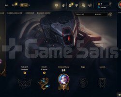 TR Geçen Sezon Gold | 1 Kostüm - 23 Hero | LoL