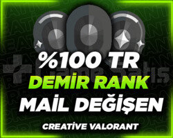 TR - DEMİR RANK - MAİL DEĞİŞEN - ELLE KASILMIŞ!