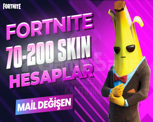 70-200 SKIN PREMIUM MAİL DEĞİŞEN FORTNITE HESAP