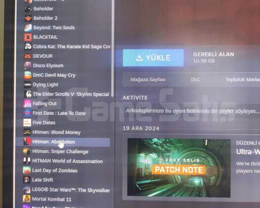Steam emek hesabı aciliyetli satılıktır 67 oyun