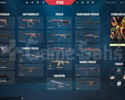 TERTEMİZ VALORANT HESABI +4 VANDAL SKİNLİ BATTLE