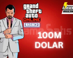 GTA ENHANCED ONLİNE 100M DOLAR + bonus