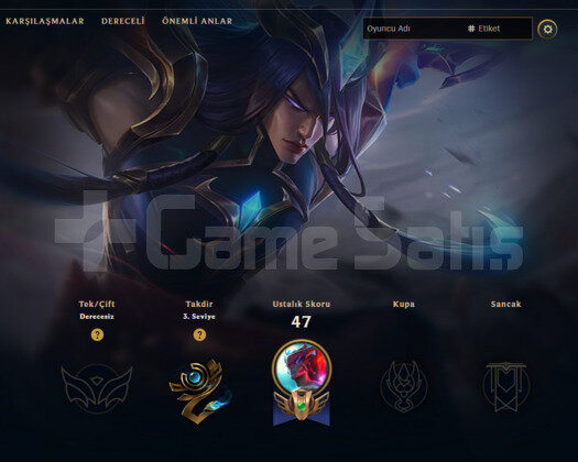 GEÇEN SEZON ZÜMRÜT / DERECELİ HAZIR / EUW