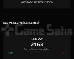 FACEİT 2200 ELO MAİNLİK HESAP