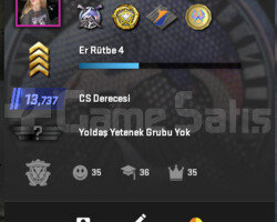 13.737 ELO TÜRK HESAP MAİNLİK & 4 MADALYA