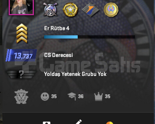 13.737 ELO TÜRK HESAP MAİNLİK & 4 MADALYA