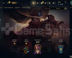TR 44 SKİN UNRANKED HESAP - LOL