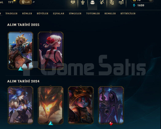 GEÇEN SEZON PLAT / DERECELİ HAZIR / EUW
