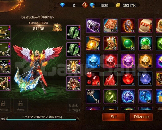 S53 -39 Hesap Satılıktır