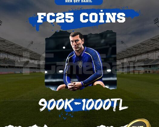 FC25 Coins - 900K/1000TL VERGİ BİZDEN