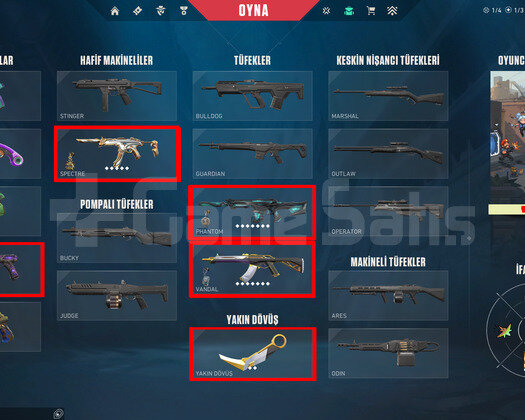 3 VANDAL//3 PHANTOM//ASİL KARAMBİTLİ//SMURFLUK ACC