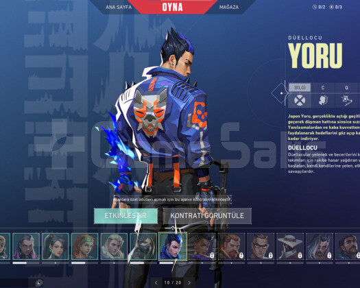 20 LVL UNRANKED HESAP HANDMADE