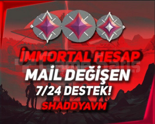 TR - İMMORTAL - MAİL DEĞİŞEN - ULTRA YÜKSEK MMR