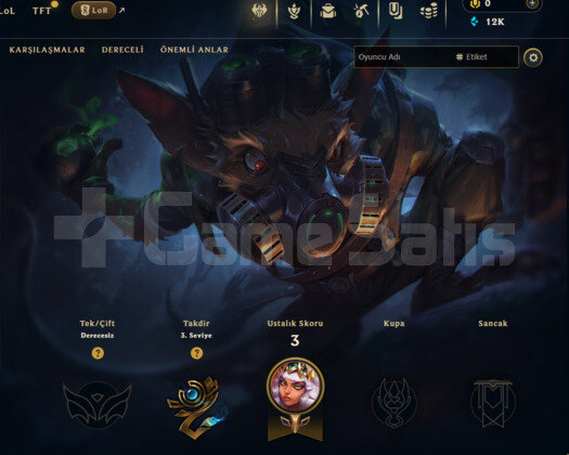 30 LEVEL FRESH / 12 BİN MAVİ ÖZ / EUW