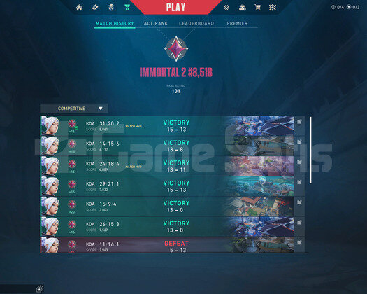 V25 ACT2 IMMORTAL 2 FRESH HESAP !