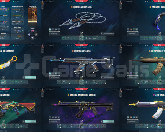 15K Değerinde Skin/Kuronami/Kaos/Asil/Seri Tetik