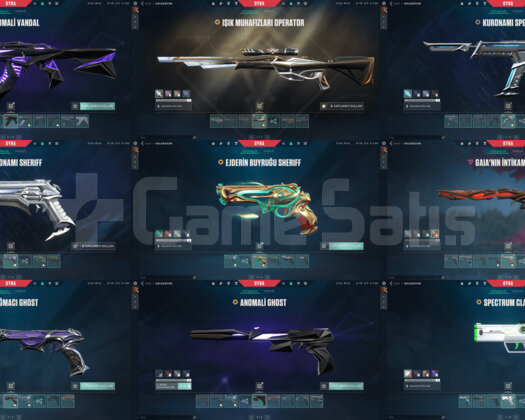 15K Değerinde Skin/Kuronami/Kaos/Asil/Seri Tetik