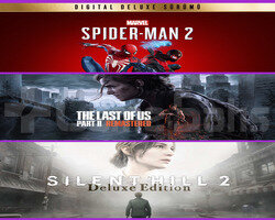 Spiderman 2 + The Last of Us Part II + Silent