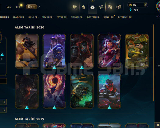 EUW 14 SKİN UNRANKED HESAP - LOL