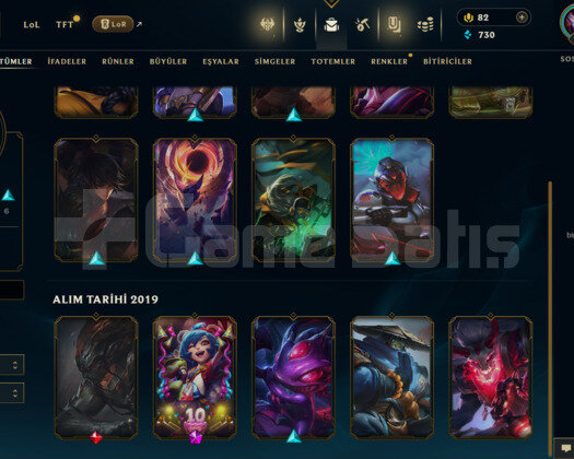 EUW 14 SKİN UNRANKED HESAP - LOL