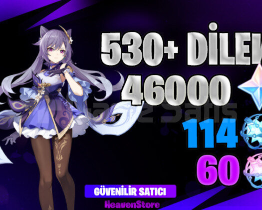 EU | MR50 530+ dilek 46000 primogem 114+60 yazgı