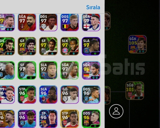 KG3196 105 RUMMENİGE 107 NEYMAR MAİNLİK