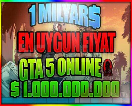 PS5-PS4 GTA ONLİNE 1.000.000.000