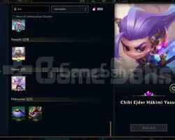 227 LEVEL/114 KOSTÜM/CHİBİ EJDER HAKİMİ YASUO