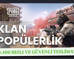 70 K POPÜLERLİK GÜVENLİ TESLİMAT